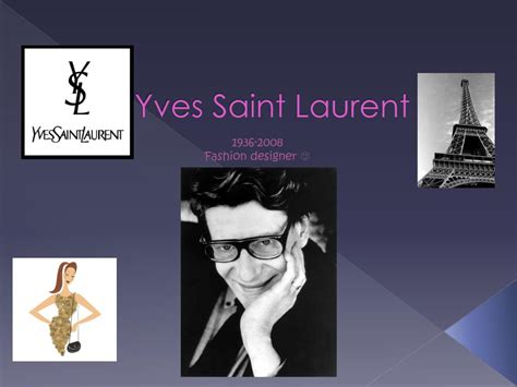 yves saint laurent powerpoint|PPT .